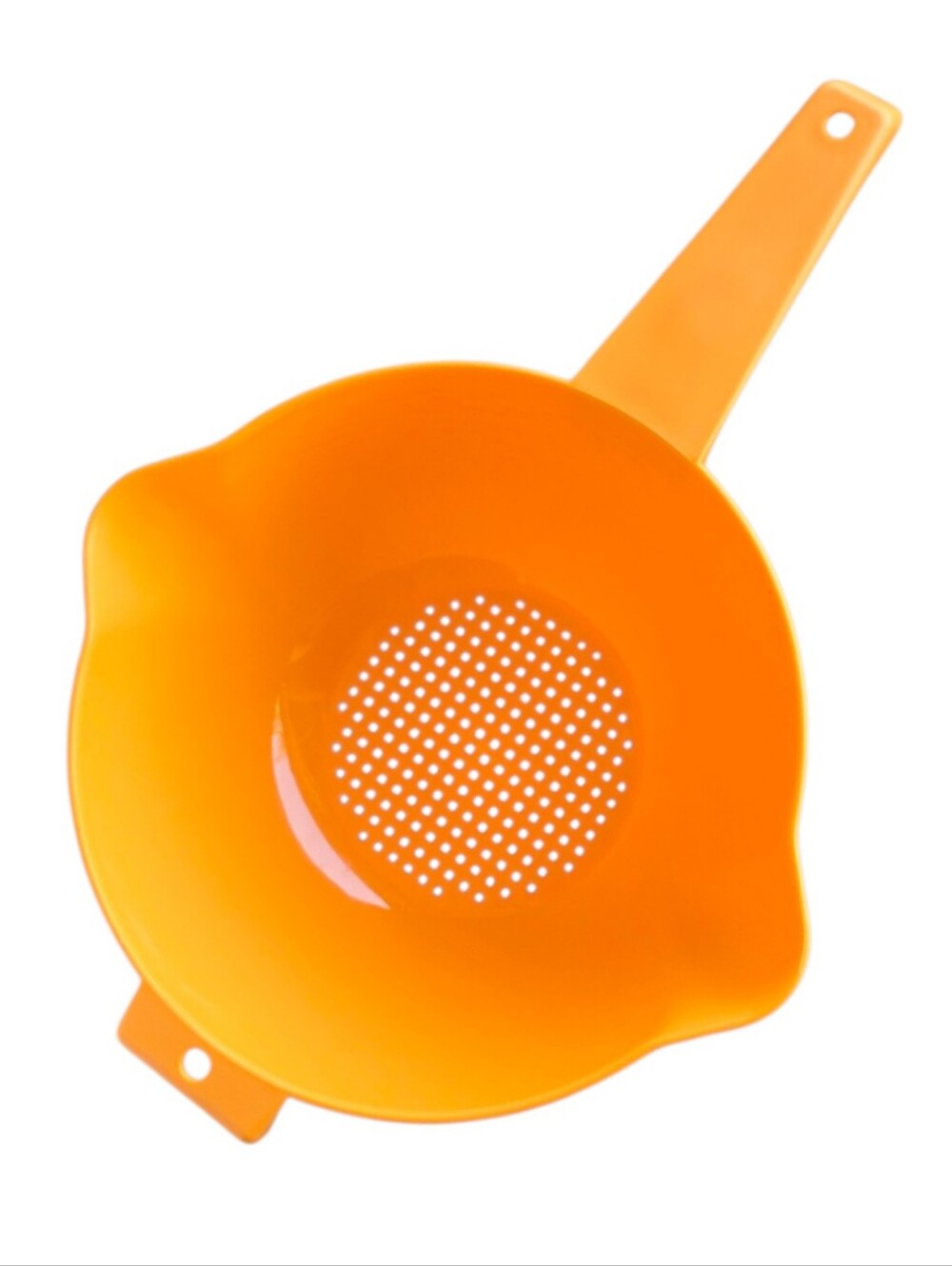 intage Tupperware Citrus Strainer Funnel in Peach/Orange